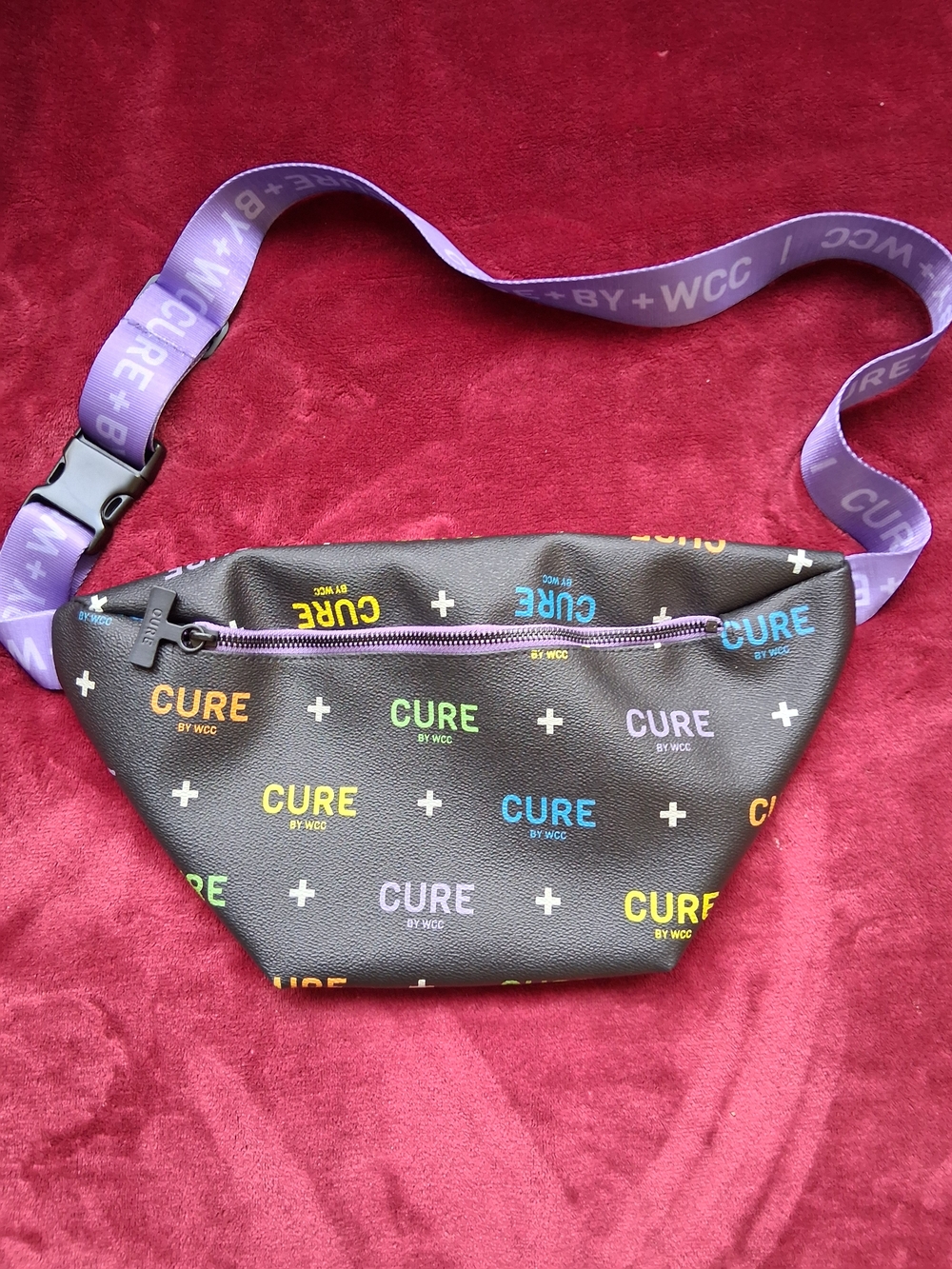 Cure By WCC limited edition large Fanny Pack/shoulder bag